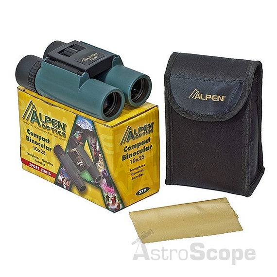  Бінокль Alpen Sport II 10x25 Green - Фото 5