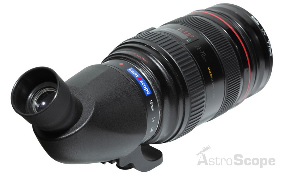 Окуляр оборачивающий Kenko Lens2Scope для Canon EF Angle White - Фото 3