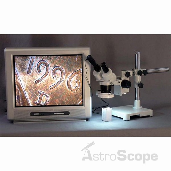  Мікроскоп AmScope 20X-40X Stereo з підсвічуванням - Фото 6