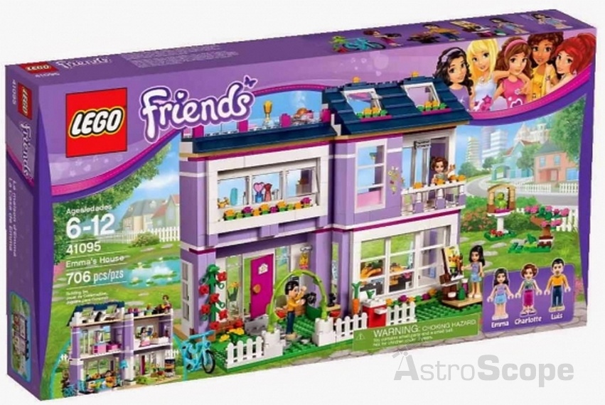  Конструктор Lego Friends Будиночок Емми (41095) - фото 1