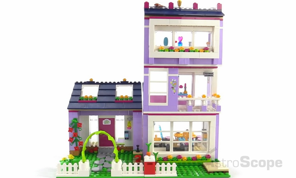 Конструктор Lego Friends Домик Эммы (41095) - фото 13