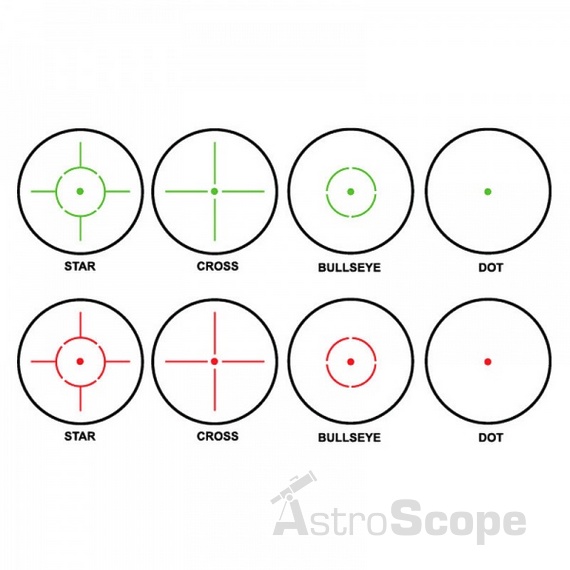  Приціл коліматора Barska Multi Reticle AR-X 1x35 (Picatinny) - Фото 2