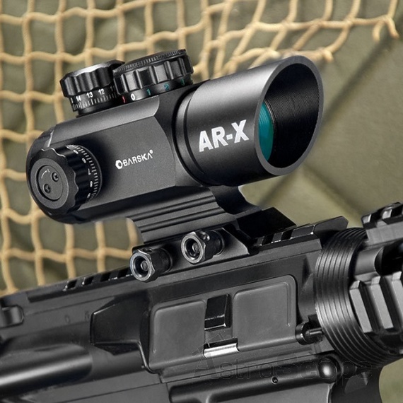  Приціл коліматора Barska Multi Reticle AR-X 1x35 (Picatinny) - Фото 3