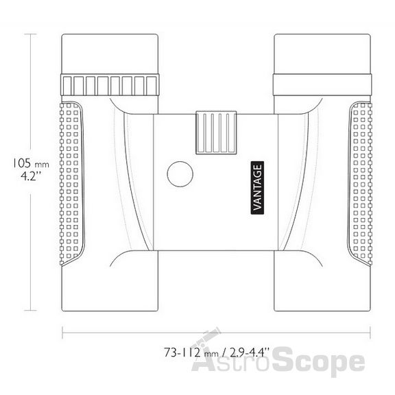 Бинокль Hawke Vantage 12x25 WP (Green) - Фото 2