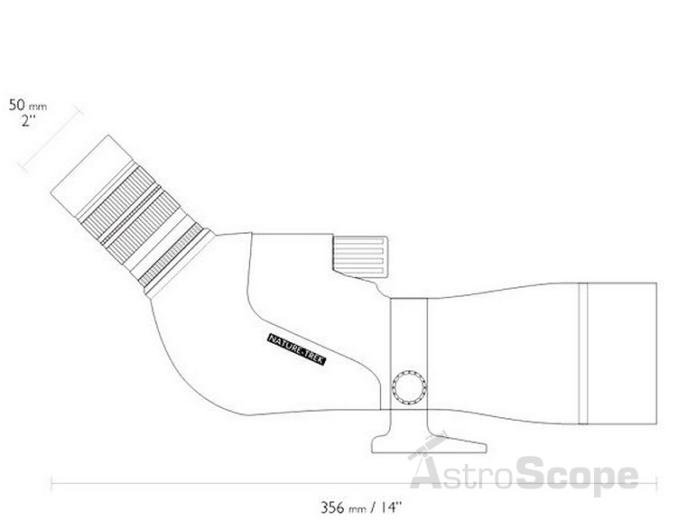  Підзорна труба Hawke Nature Trek 16-48x65 WP - фото 5