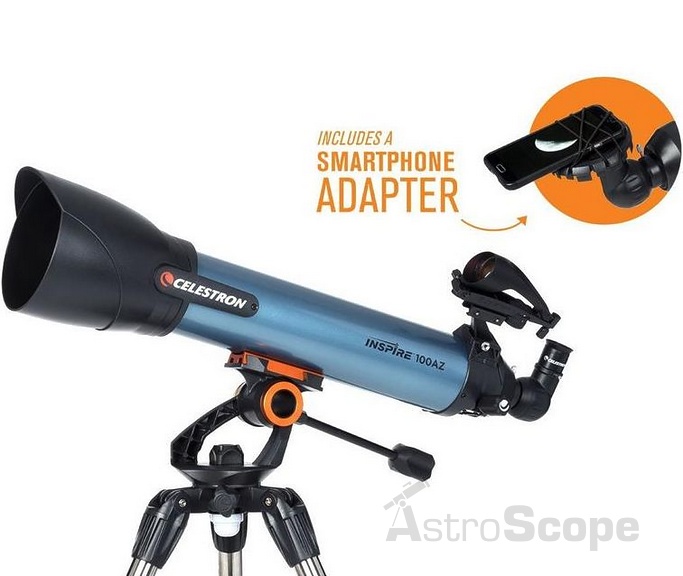 Телескоп Celestron Inspire 100 AZ - фото 2