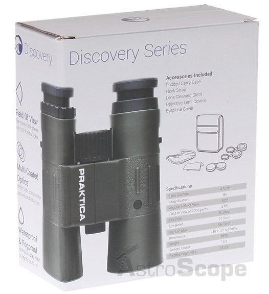 Бинокль Praktica Discovery 10x42 WP - Фото 4