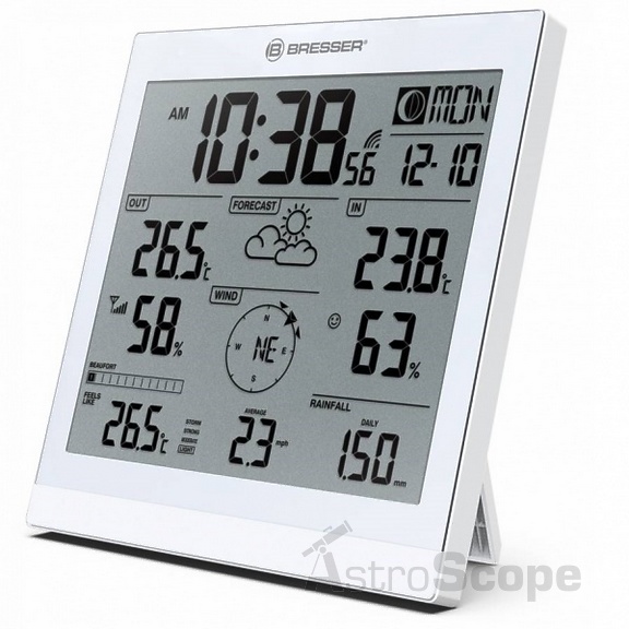  Метеостанция Bresser Weather Center JC XXL 5-in-1 White - фото 2