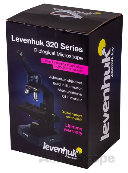 Микроскоп Levenhuk 320 Plus - Фото 16