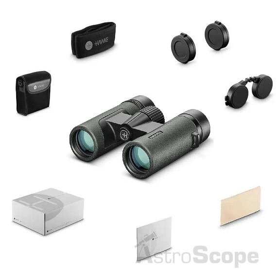 Бинокль Hawke Vantage 10x32 WP (Green) - Фото 4