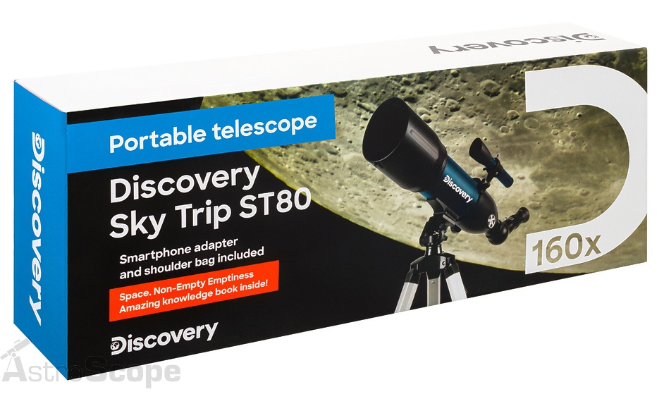 Телескоп Discovery Sky Trip ST80 з книгою - фото 15