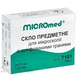 Предметные стекла MICROmed (50 шт)