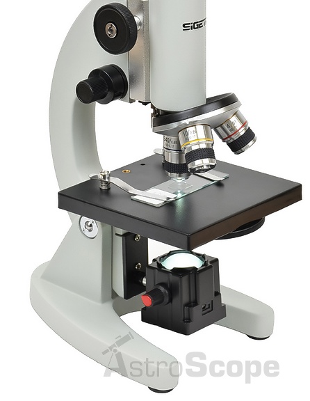 Мікроскоп Sigeta Elementary 40x-400x LED Mono - Фото 3