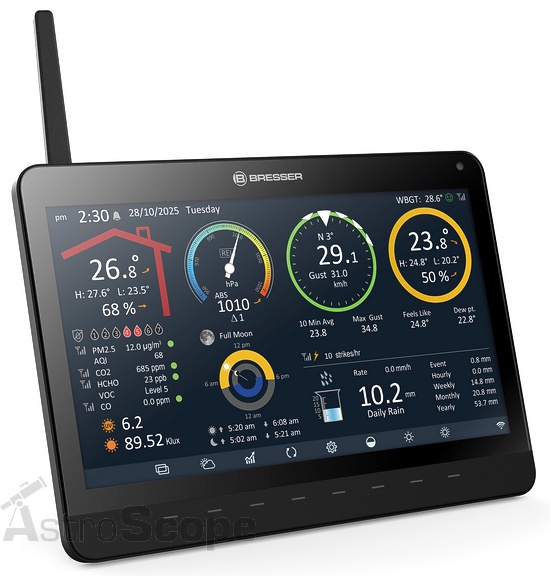 Метеостанція Bresser MeteoChamp 9-in-1 Wi-Fi Weather Station (15196) - Фото 4