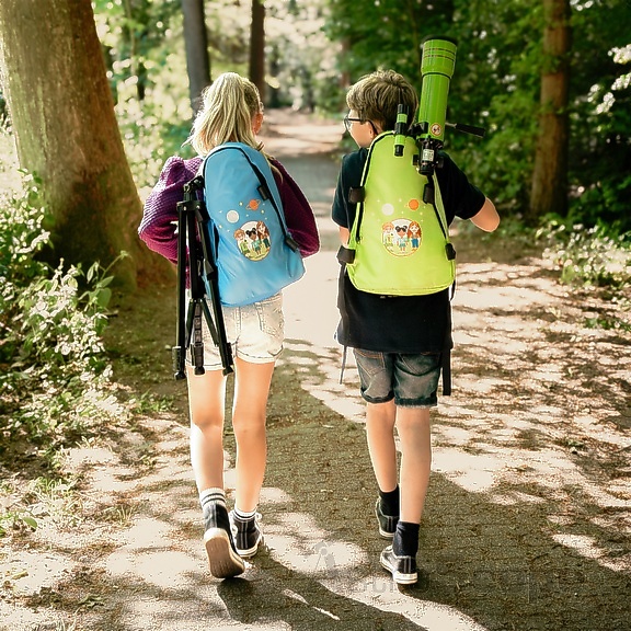 Телескоп Bresser Junior 70/400 + адаптер для смартфона + рюкзак - Фото 7